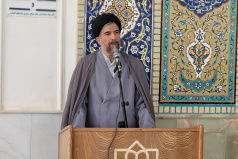 سخنرانی استاد گروه معارف اسلامی دکتر موسوی در مسجد دانشگاه کاشان