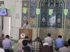 سخنرانی مدیر امور فرهنگی دانشگاه،در مسجد دانشگاه کاشان.