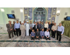 سخنرانی مسئول نهاد رهبری در ستایش خادمی مسجد و تقدیر و تشکر از آقای سلیمان سرهنگی در مسجد دانشگاه کاشان