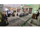 سخنرانی مسئول نهاد رهبری در ستایش خادمی مسجد و تقدیر و تشکر از آقای سلیمان سرهنگی در مسجد دانشگاه کاشان