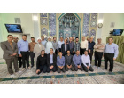 سخنرانی مسئول نهاد رهبری در ستایش خادمی مسجد و تقدیر و تشکر از آقای سلیمان سرهنگی در مسجد دانشگاه کاشان