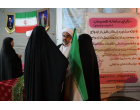 حضور همرسان دانشگاه کاشان به مناسبت هفته ازدواج و جوانی جمعیت ،  در غرفه تبیینی دانشگاه کاشان واقع در موکب امام خامنه‌ای میدان شهید اردهال(عامریه )