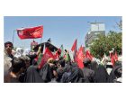 حضور گسترده دانشگاهیان دانشگاه کاشان در آیین تشییع و وداع با قائد شهید امت