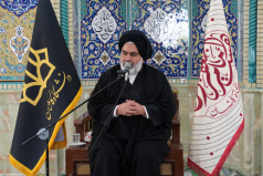 برگزاری سخنرانی حجت الاسلام والمسلمین تراشیون در مسجد دانشگاه کاشان