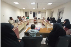برگزاری جلسه فعالین فرهنگی دانشگاه با مسئول نهاد رهبری دانشگاه کاشان