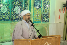بیان مباحث مربوط به خانواده و ازدواج در کلام مدرس حوزه و دانشگاه در مسجد دانشگاه کاشان