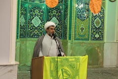سخنرانی مسئول نهاد رهبری در مسجد دانشگاه کاشان به مناسبت ایام خجسته عید غدیر