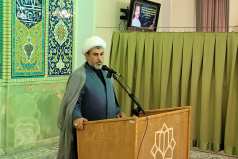 بیانات مسئول نهاد رهبری در آستانه شهادت امام حسن عسگری علیه الاسلام در مسجد دانشگاه کاشان