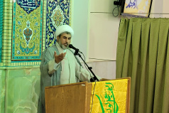 سخنرانی مسئول نهاد رهبری در سالروز آغاز امامت امام مهدی(عج) در مسجد دانشگاه کاشان