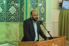 سخنرانی آقای پوران در مسجد دانشگاه کاشان و بیان حرف دلهای مولا علی علیه السلام با محوریت نهج البلاغه