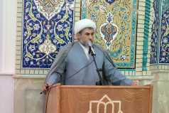 سخنرانی مسئول نهاد رهبری در مسجد دانشگاه در تبیین محورهای بیانات مقام معظم رهبری در سخنرانی تلویزیونی ۱۴۰۴/۹/۶