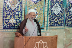 بیان احکام در کلام استاد حوزه و دانشگاه حجت الاسلام والمسلمین فرجی در مسجد دانشگاه