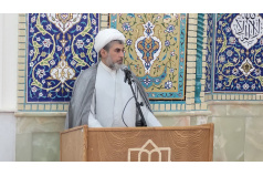 برگزاری مراسم عزاداری به مناسبت ۲۳ ذی القعده سالروز شهادت امام رضا علیه السلام با سخنرانی مسئول نهاد رهبری در مسجد دانشگاه کاشان