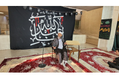برگزاری مراسم عزاداری حضرت اباعبدالله الحسین علیه السلام در اولین روز محرم الحرام در مسجد دانشگاه کاشان