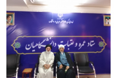 برگزاری جلسه ستاد عمره و عتبات دانشگاهیان  و حضور مسئول نهاد رهبری دانشگاه کاشان