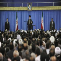 دیدار مسئولان و کارکنان قوه قضائیه با رهبر معظم انقلاب