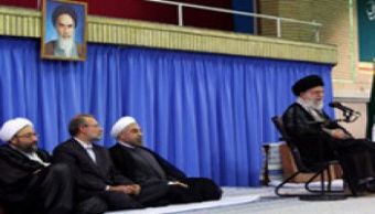 دیدار مسئولان نظام و سفرای کشورهای اسلامی با رهبر معظم انقلاب