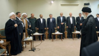 رهبر معظم انقلاب در دیدار رئیس جمهور و اعضای هیئت دولت: