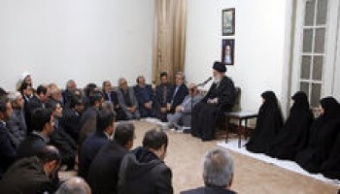 بیانات رهبر معظم انقلاب در دیدار خانواده و جمعی از اعضای ستاد بزرگداشت مرحوم حبیب الله عسگراولادی؛