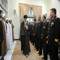 فرمانده معظم کل قوا در دیدار فرماندهان و مسئولان نیروی دریایی ارتش: