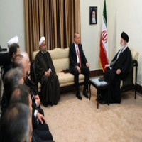 دیدار رئیس‌جمهوری ترکیه با رهبر معظم انقلاب