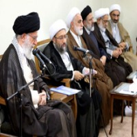 دیدار رئیس و مسئولان قوه‌ی قضائیه با رهبر معظم انقلاب