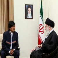 دیداررئیس جمهوری بولیوی بارهبرمعظم انقلاب
