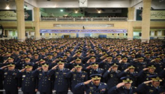 دیدار فرماندهان و کارکنان نیروی هوایی و پدافند هوایی ارتش با فرمانده کل قوا