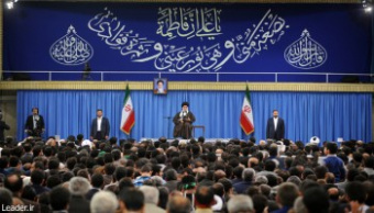 رهبر معظم انقلاب اسلامی در دیدار مداحان و ذاکران اهل بیت(ع):