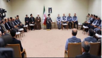 رهبر معظم انقلاب اسلامی در دیدار مسئولان ستاد سرشماری نفوس و مرکز آمار ایران:
