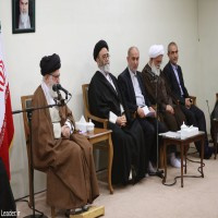 دیدار دست‌اندرکاران همایش بررسی اندیشه‌های فلسفی علامه جعفری با رهبر معظم انقلاب