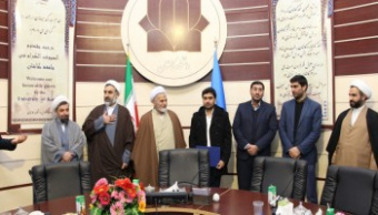 تودیع و معارفه مدیر اجرایی دفتر نهاد نمایندگی مقام معظم رهبری در دانشگاه کاشان