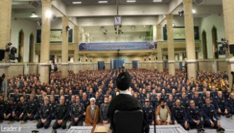 رهبر معظم انقلاب اسلامی در دیدار فرماندهان و کارکنان نیروی هوایی و پدافند هوایی ارتش: