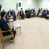 دیدار رئیس‌جمهور و اعضای هیئت دولت با رهبر معظم انقلاب