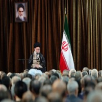 دیدار وزیر امور خارجه، سفیران و مسئولان نمایندگی‌های ایران در خارج از کشور با رهبر معظم انقلاب