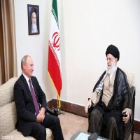 دیدار رئیس جمهوری روسیه با رهبر معظم انقلاب