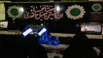 مراسم عزاداری ابا عبدالله الحسین(ع)در خوابگاه مرکزی خواهران برگزار شد.