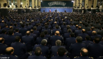 دیدار فرماندهان و کارکنان نیروی هوایی ارتش با فرمانده کل قوا