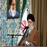 رهبر معظم انقلاب اسلامی در اجتماع پرشور زائران و مجاوران حرم رضوی علیه‌السلام: