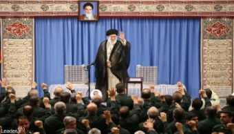 رهبر معظم انقلاب اسلامی در دیدار هزاران نفر از فرماندهان سپاه: