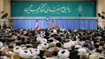 رهبر معظم انقلاب اسلامی در دیدار هزاران نفر از بسیجیان: