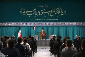 رهبر معظم انقلاب اسلامی در دیدار نخبگان جوان و استعدادهای برتر علمی: