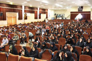 حضور مسئول نهاد رهبری در جمع دانشجویان جدیدالورود دانشگاه کاشان