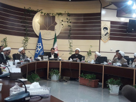 نشست مسئول نهاد رهبری با اساتید گروه معارف دانشگاه کاشان: