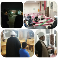 حضور حجت الاسلام والمسلمین دکتر محمدی در خوابگاه برادران سالن اندیشه.