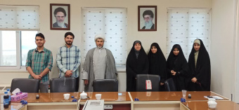 نشست صمیمانه مسئول نهاد رهبری با اعضای هیات دانشجویی فاطمیون دانشگاه کاشان.