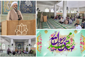 سخنرانی استاد محترم گروه معارف اسلامی به مناسبت میلاد باسعادت پیامبر گرامی اسلام ص و حضرت امام جعفر صادق ع