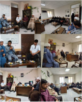 برگزاری جلسه حضوری تیم رسانه نهاد با مسئول نهاد رهبری در سال تحصیلی جدید.