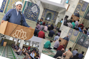 بیان اعجاز قرآن توسط مسئول نهاد رهبری در مسجد دانشگاه کاشان