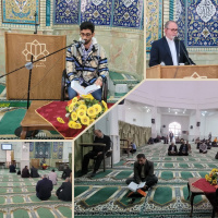 برگزاری مراسم معنوی دوشنبه های قرآنی در مسجد دانشگاه کاشان